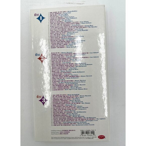 The Look Of Love: The Burt Bacharach Collection 3-CD Box Set Featuring Iconic So - Picture 4 of 4